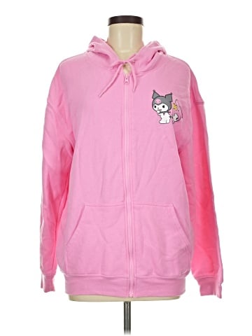 Hello Kitty Zip Up Hoodie (view 1)