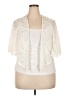 Torrid 100% Nylon Ivory Cardigan Size 2X - 3X Plus (2) - photo 1