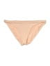 L Space Solid Tan Swimsuit Bottoms Size M - photo 1