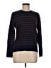 J. McLaughlin Stripes Blue Pullover Sweater Size M - photo 1