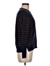 J. McLaughlin Stripes Blue Pullover Sweater Size M - photo 4