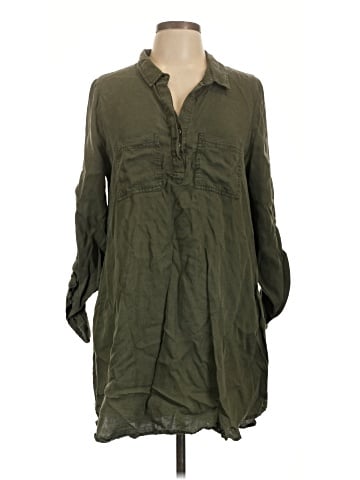 Cotton On 3/4 Sleeve Button-Down Shirt (view 1)