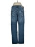 Zara Basic Hearts Blue Jeans Size 2 - photo 2