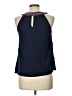 Bobeau Blue Sleeveless Blouse Size L - photo 2