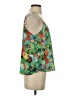Aqua 100% Polyester Green Sleeveless Blouse Size XS - photo 4