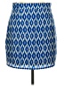 Annabelle 100% Polyester Argyle Blue Casual Skirt Size M - photo 1
