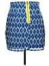Annabelle 100% Polyester Argyle Blue Casual Skirt Size M - photo 2
