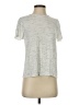 Old Navy 100% Elastane Silver Short Sleeve T-Shirt Size XS - photo 1