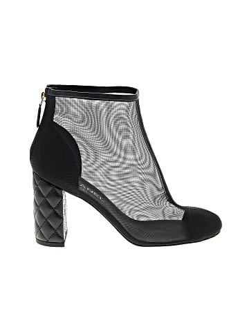 Chanel Mesh Ankle Boots (view 1)