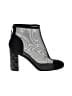 Chanel Black Mesh Ankle Boots Size EU 40 - photo 1