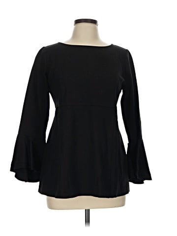 Three Dots Long Sleeve Blouse (view 1)