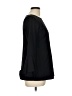 Three Dots Black Long Sleeve Blouse Size L - photo 4