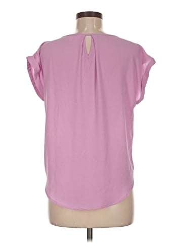 Pink Rose Short Sleeve Top (view 2)