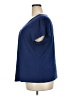 Dialogue Blue Short Sleeve Top Size 2X - photo 5