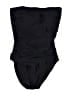 J.Crew Solid Black One Piece Swimsuit Size 12 - photo 1