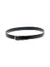 Unbranded 100% Leather Black Leather Belt Size S - photo 1
