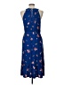 Daniel Rainn Floral Blue Casual Dress Size L - photo 2