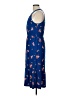 Daniel Rainn Floral Blue Casual Dress Size L - photo 5