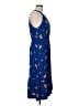 Daniel Rainn Floral Blue Casual Dress Size L - photo 4