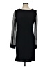 Theory 100% Polyester Black Cocktail Dress Size 4 - photo 1