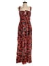 Ulla Johnson 100% Silk Red Jumpsuit Size 2 - photo 1