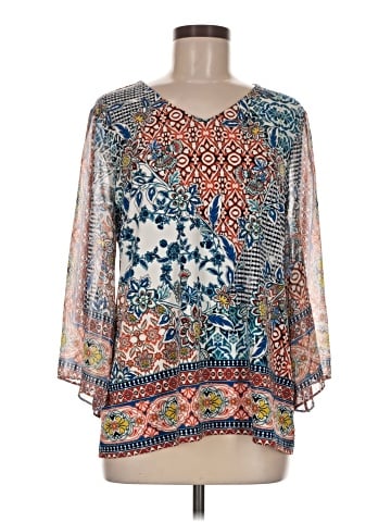 Chico's 3/4 Sleeve Blouse (view 1)