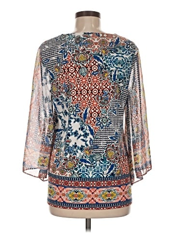Chico's 3/4 Sleeve Blouse (view 2)