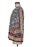 Chico's Print Blue 3/4 Sleeve Blouse Size M - photo 5
