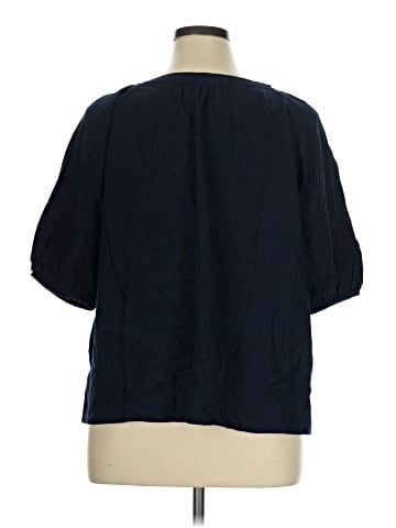 Ann Taylor LOFT 3/4 Sleeve Blouse (view 2)