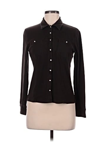 Ann Taylor Long Sleeve Button-Down Shirt (view 1)