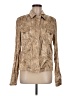 Robert Kitchen Animal Print Gold Jacket Size M - photo 1