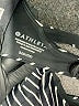 Athleta Stripes Black Swimsuit Top Size 32D/DD - photo 3