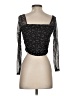 ASOS Black 3/4 Sleeve Top Size 4 - photo 2