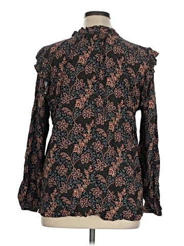 Ann Taylor LOFT Long Sleeve Blouse (view 2)
