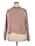 ABound Metallic Pink Turtleneck Sweater Size 2X - photo 1