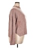 ABound Metallic Pink Turtleneck Sweater Size 2X - photo 4