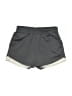 Primary 100% Recycled Polyester Color Block Gray Athletic Shorts Size 6 - 7 - photo 1