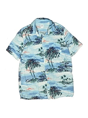 Gap Kids Short Sleeve Button-Down Shirt (view 1)