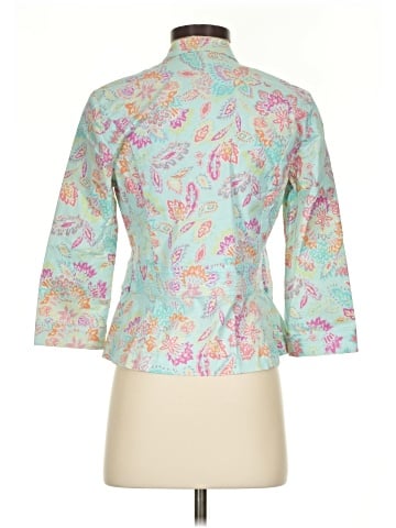 Sigrid Olsen Sport 3/4 Sleeve Button-Down Shirt (view 2)