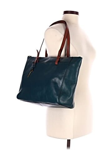 Fossil Leather Tote (view 2)