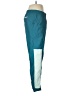 Reebok 100% Nylon Color Block Teal Track Pants Size M - photo 4