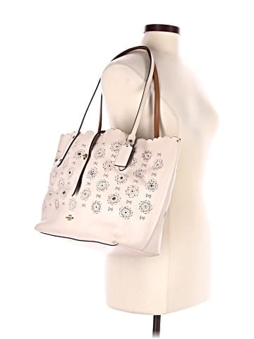 Coach Leather Tote (view 2)