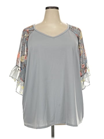 Avenue 3/4 Sleeve Blouse (view 1)