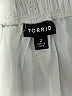 Torrid 100% Polyester White Casual Skirt Size 2X Plus (2) - photo 4