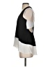 BCBGMAXAZRIA 100% Recycled Polyester Black Sleeveless Top Size XS - photo 5