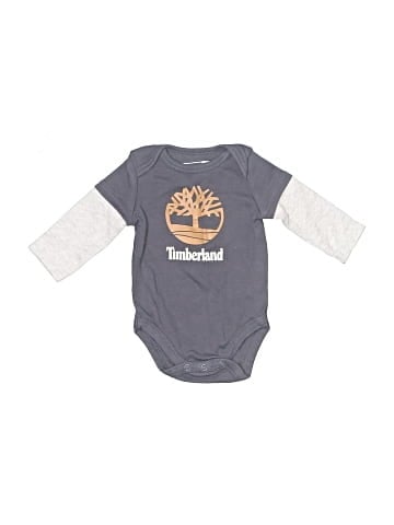 Timberland Long Sleeve Onesie (view 1)