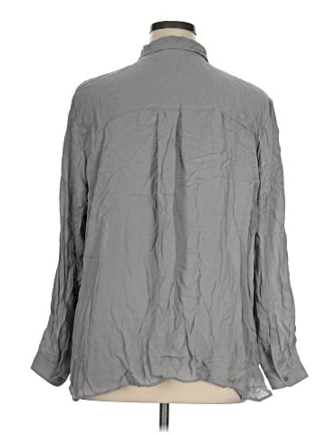 Pendleton Long Sleeve Silk Top (view 2)