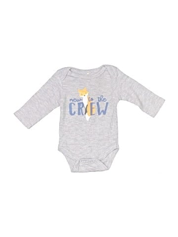 Kyle & Deena Long Sleeve Onesie (view 1)