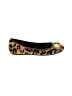 Yellow Box Animal Print Yellow Flats Size 7 - photo 1