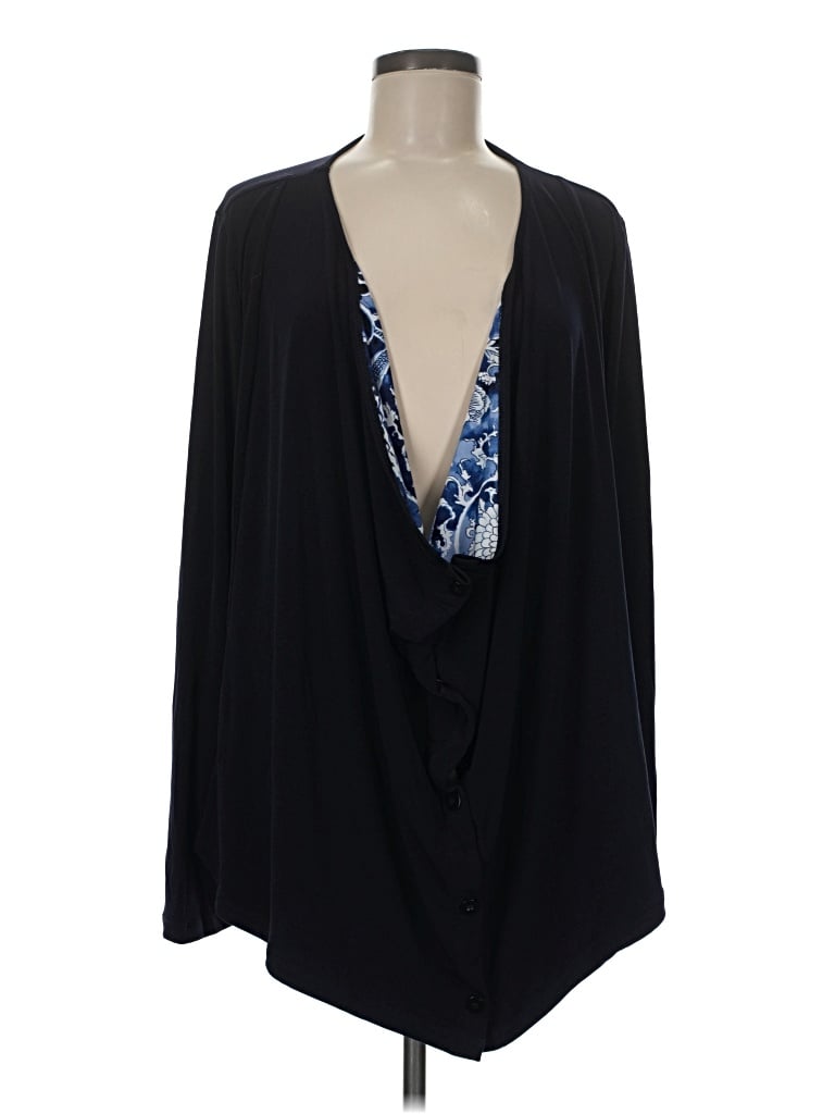 Pre-owned Grace Kimono In Black